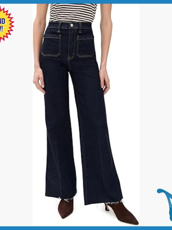 Denim - Mid-Weight Stretch Denim Jeans, 31in Inseam, Raw Hem